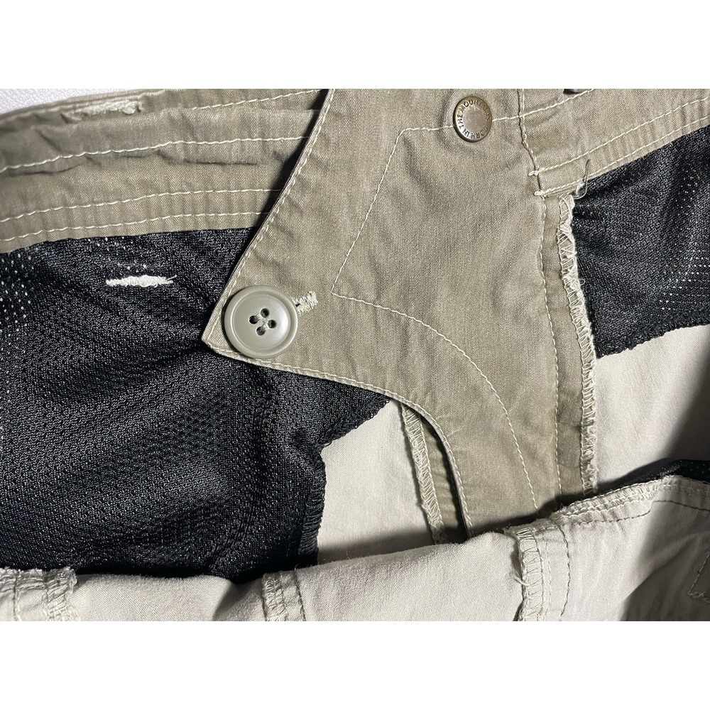 Kuhl Born in the Mountains Khaki Shorts Gray Men's Side Zip Pockets Size 36 EUC - Picture 11 of 12